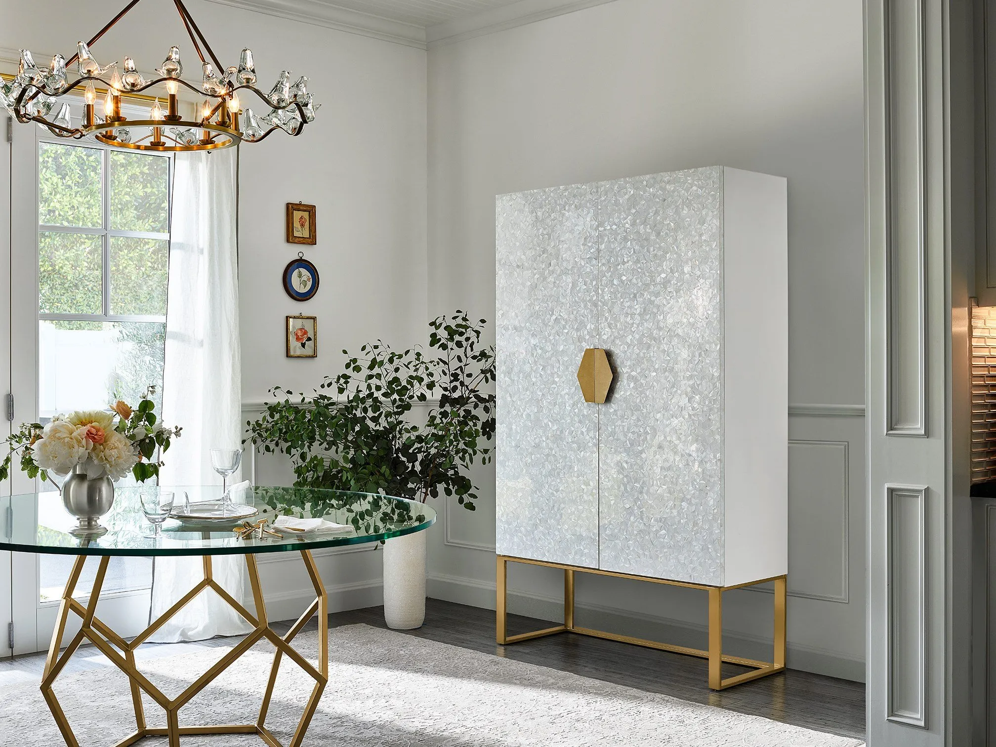 Love. Joy. Bliss.-Miranda Kerr Home Opaline Bar Cabinet 956690 at