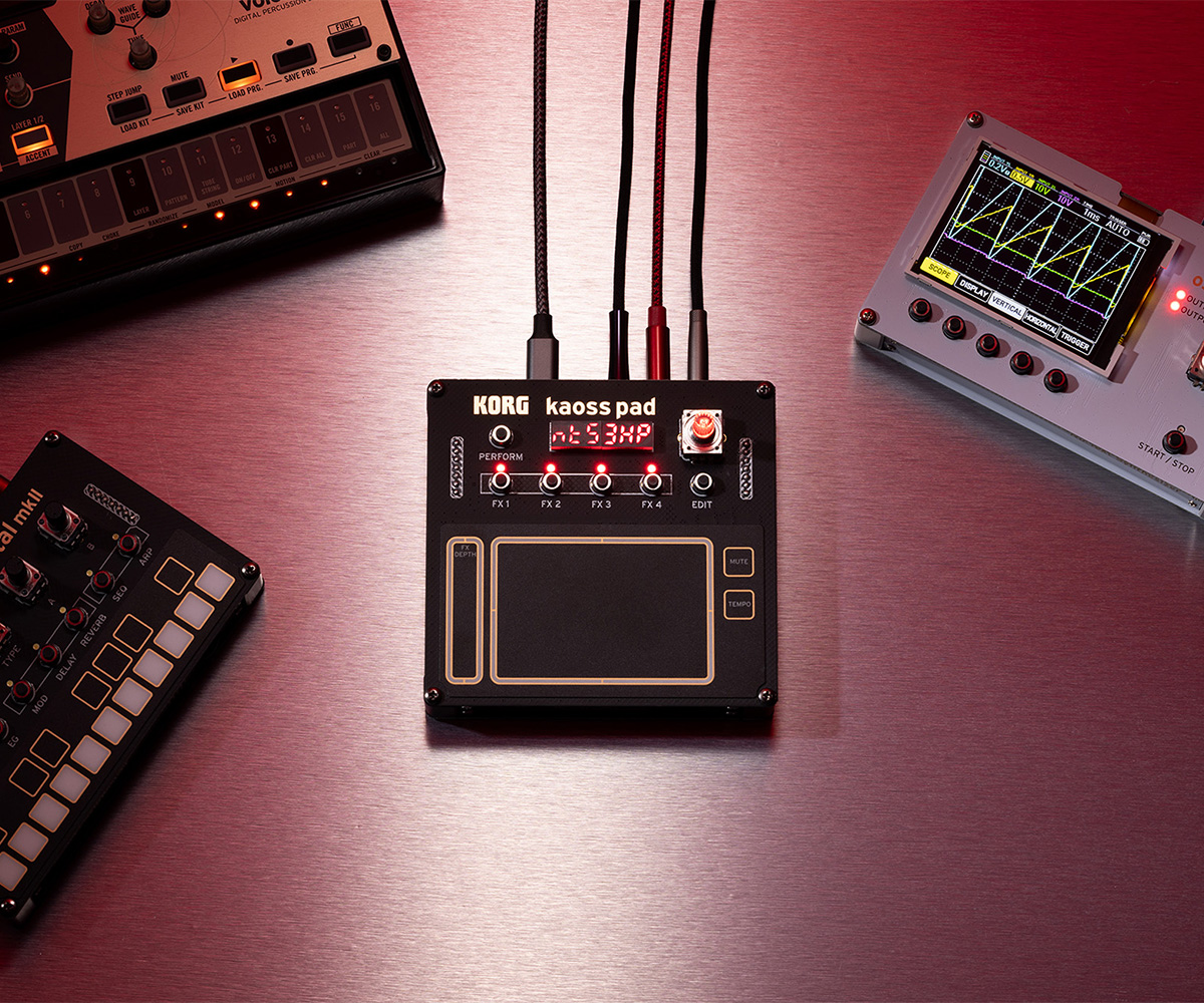 NTS-3 kaoss pad kit - PROGRAMMABLE EFFECT KIT | KORG (Japan)