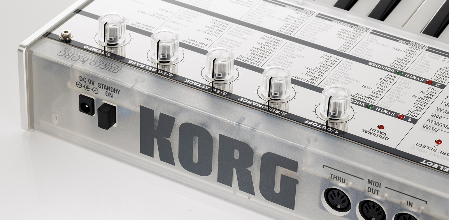 microKORG Crystal - SYNTHESIZER/VOCODER | KORG (Japan)