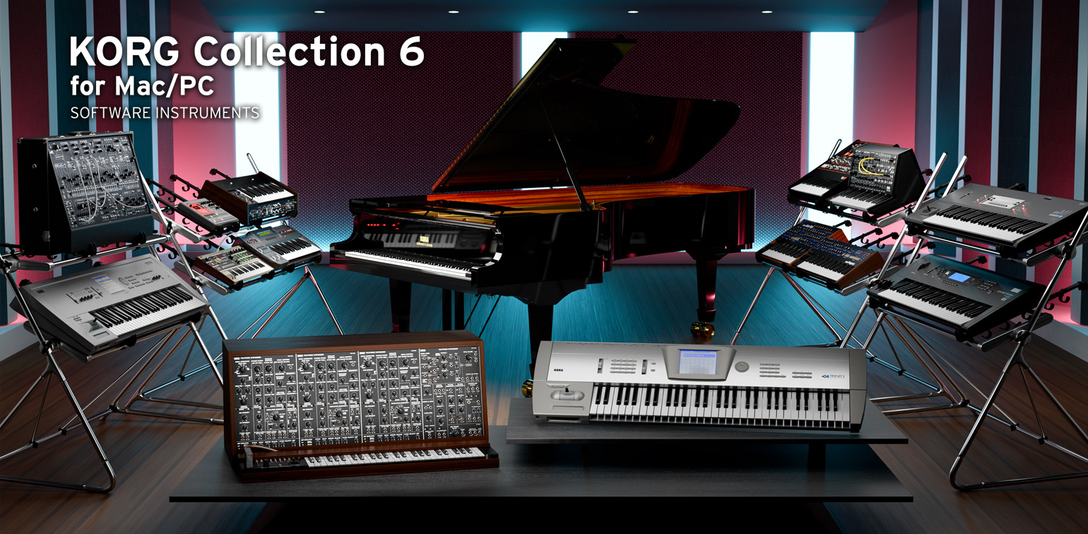 KORG Collection 6 for Mac/PC - SOFTWARE INSTRUMENTS | KORG (Japan)