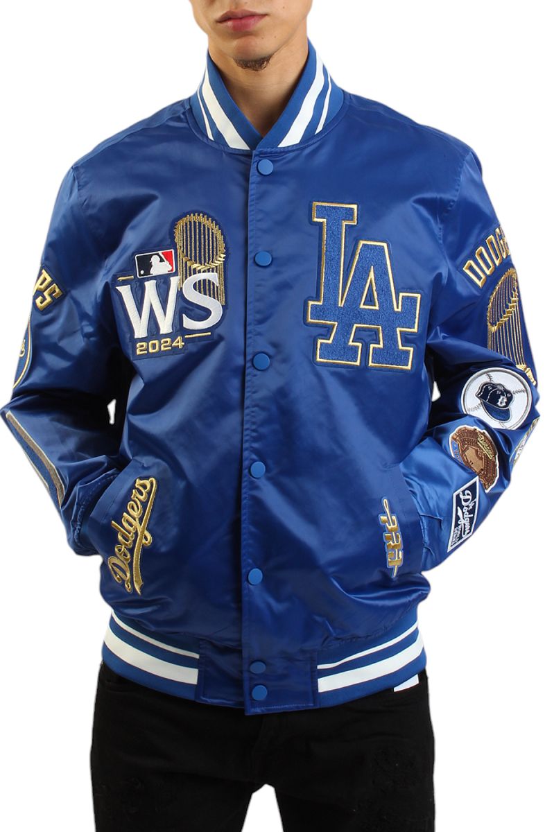PRO STANDARD Dodgers World Series Champs Jacket LLD6315470-DBL