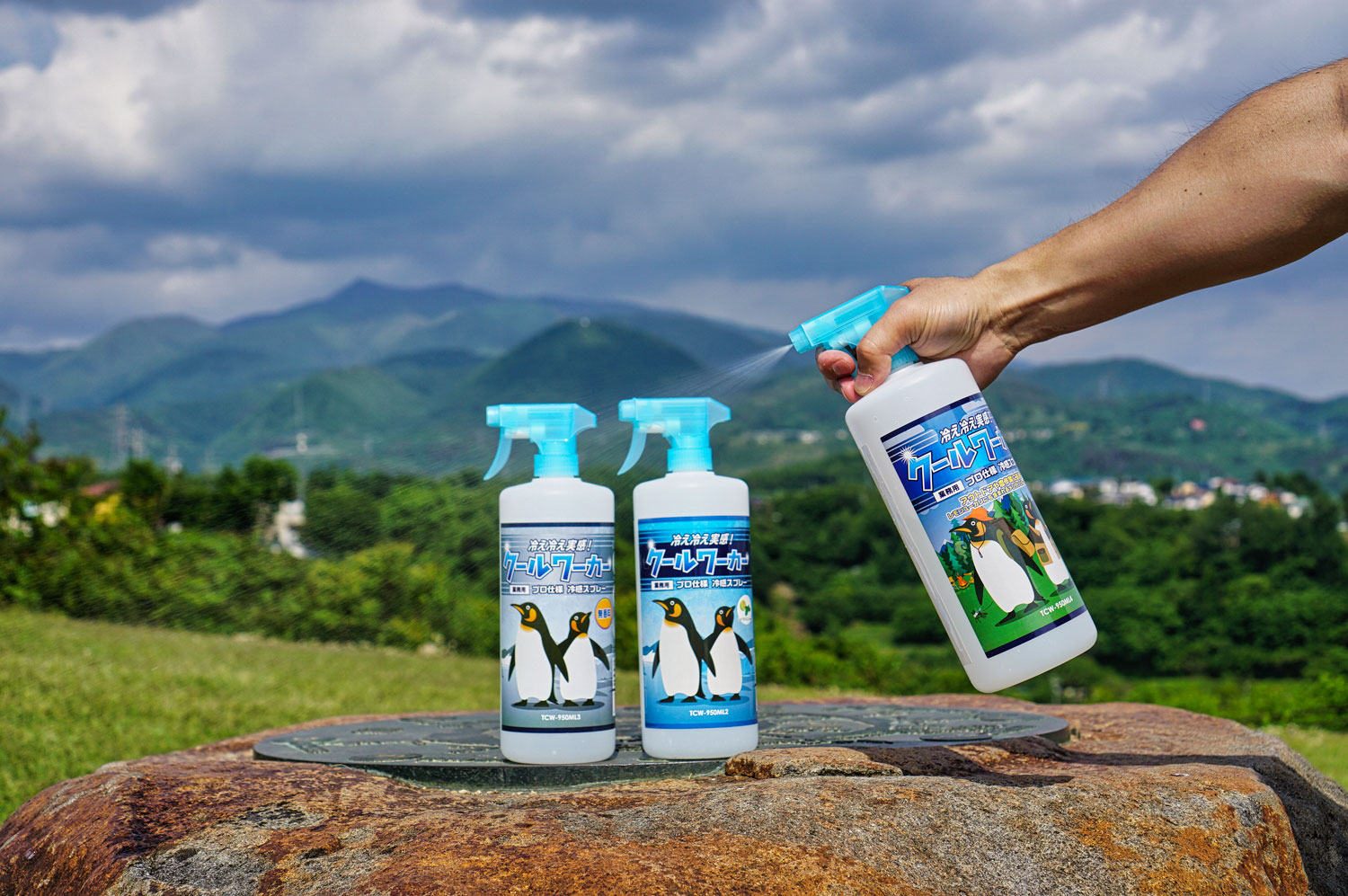 冷え冷え実感！プロ仕様冷感スプレー「クールワーカー」ブランドより2