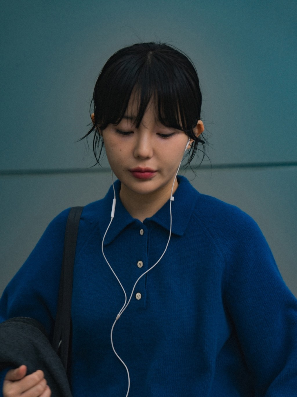 Yak Wool Classic Collar Knit (Charcoal) : 해브해드 Havehad | 바른