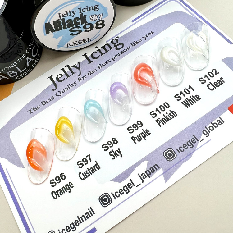 Jelly Icing Gel Set [S96~S102] : ICEGEL