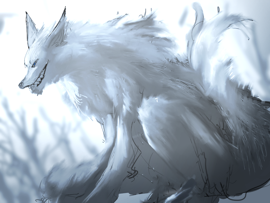 白狼 - ibisPaint