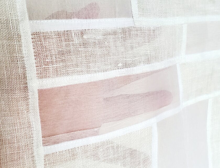 ポジャギ リネン シルク 白 《受注制作》 | iichi 日々の暮らしを