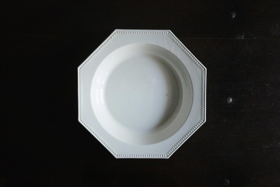 クレイユモントロー クレイユエモントロー オクトゴナル 深大皿