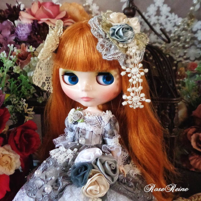 ロリータロマンス グレージュシンフォニーのトリプルフリルドール