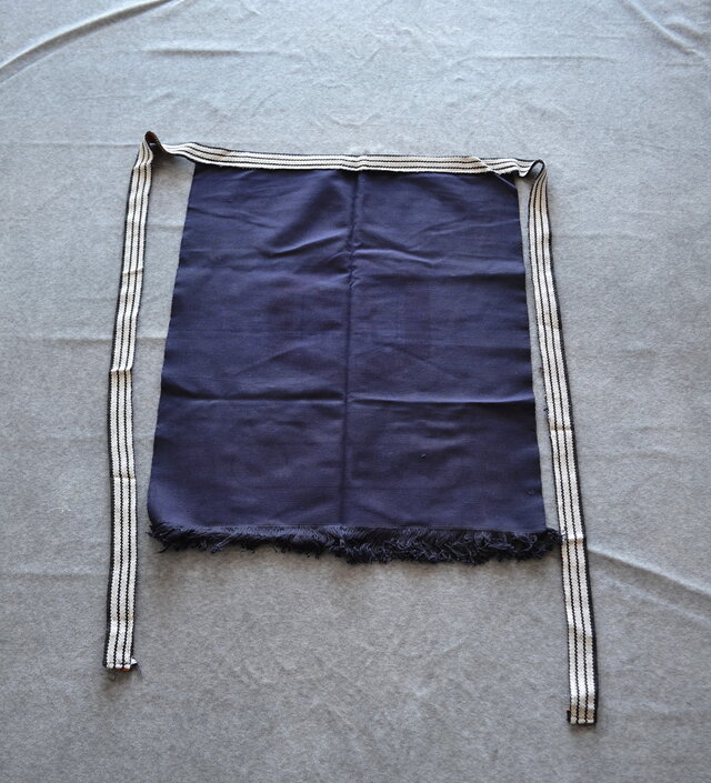 昔の前掛け キッコーマン醤油エプロン 酒屋前掛け | iichi 日々の