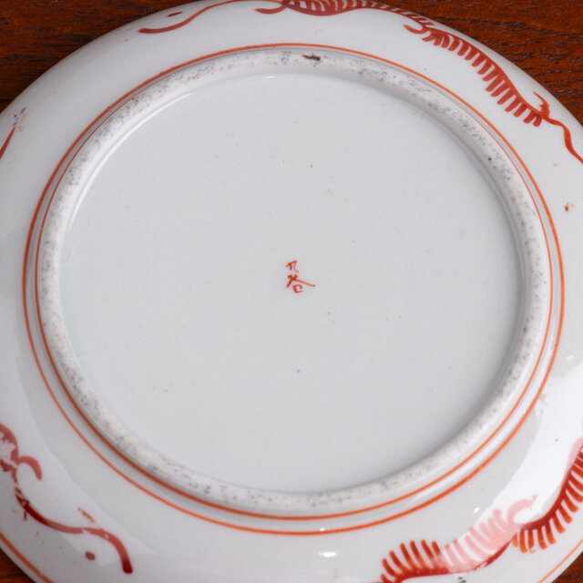 九谷焼 色絵金彩 大黒天文 小皿 明治時代 E841E | iichi 日々の暮らし