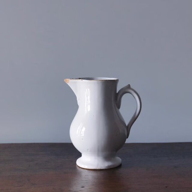 K&G LUNÉVILLE リュネヴィル ピシェ ピッチャー 花器 花瓶 h20.3cm