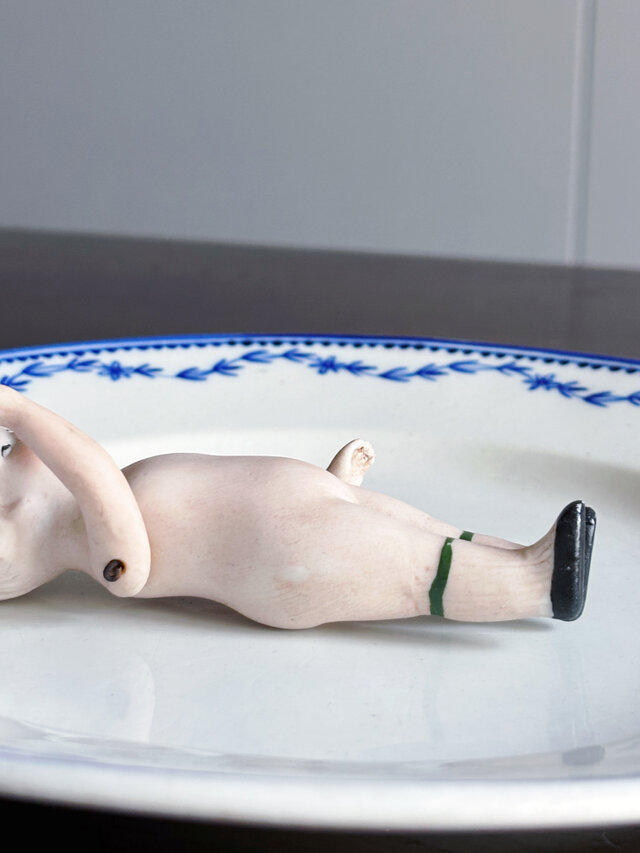 ミニョネット オールビスクドール h11cm ドイツ アンティーク 0502029