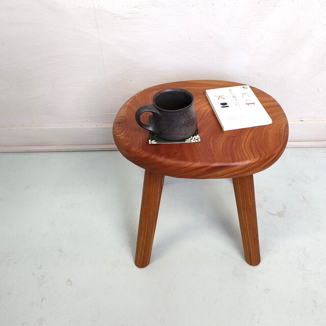 ケヤキの一枚板ミニテーブル no.06 ☆一点物☆ | iichi 日々の暮らしを