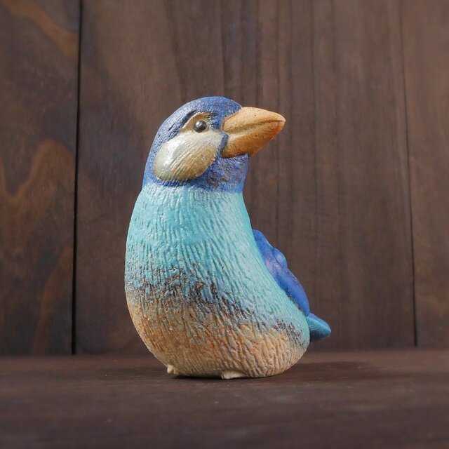 青色文鳥 no.23 | iichi 日々の暮らしを心地よくするハンドメイドや