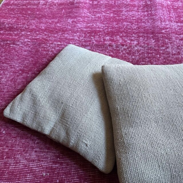 レア106×205ビビッドピンクオーバーダイ ワンカラー トルコ