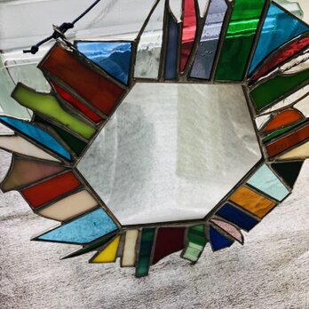 ステンドグラス 鏡の通販 | iichi 日々の暮らしを心地よくする