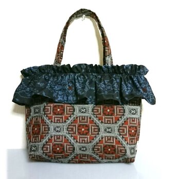 バッグ・財布 着物リメイク 大島紬の通販 | iichi 日々の暮らしを