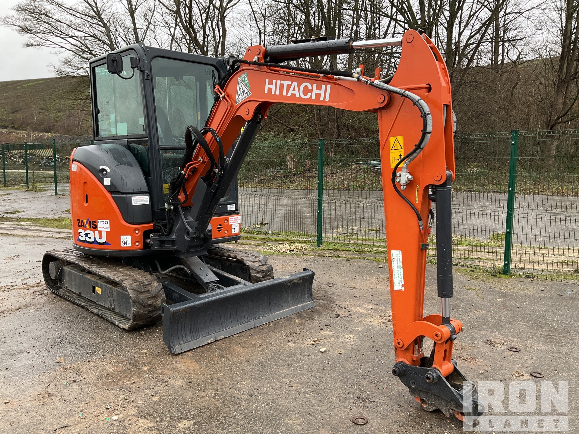 2021 Hitachi ZX33U-6 Mini Excavator in Maltby, L3, United Kingdom