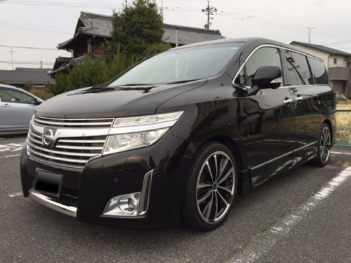 日産エルグランド 平成23年式48500キロ 車検2年 ローダウン カスタム
