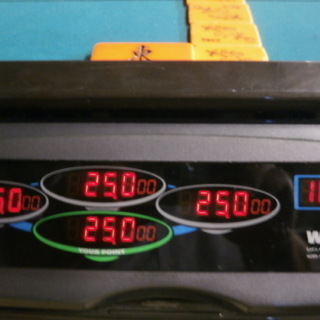 年内放出値下げ 全自動麻雀卓用 WAKWAK2枠+専用点棒 雀豪ドーム、雀友α