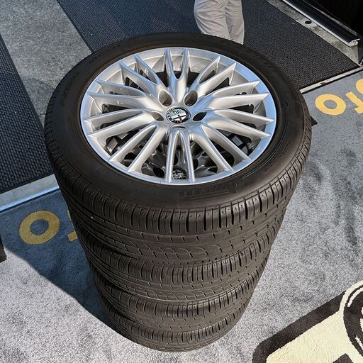 極美品/希少】アルファロメオ 安い 17インチ純正アルミホイール4本