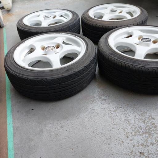 🔶格安‼️三菱希少前期型4穴、114.3ピッチ‼️ランエボ純正OZレーシング