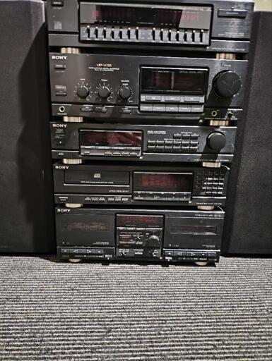 SONY LBT-V725 リモコン、ターンテーブル、説明書なし不具合あり