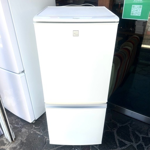 シャープノンフロン冷凍冷蔵庫 SJ-14E3-KW 2016年製 137ℓ 2024