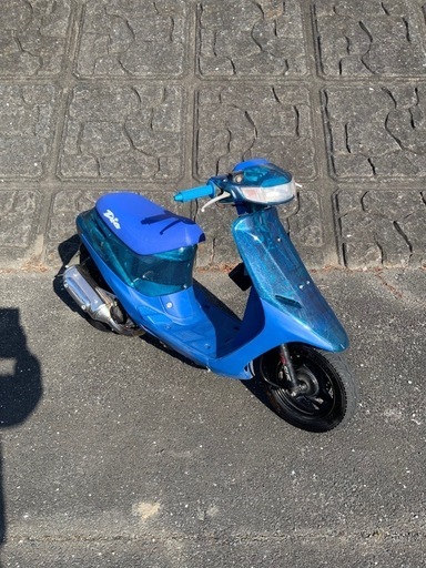 仕様変更】AF18 AF25 DIO SR 電光サイバークリアブルーメッキ