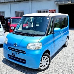 2年車検付き！ダイハツタントXスペシャルH23DBA-L375Sブルー×ホワイト