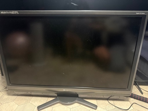 SHARP46型液晶テレビ (中橋佑綺) 幌向のテレビ《液晶テレビ》の中古