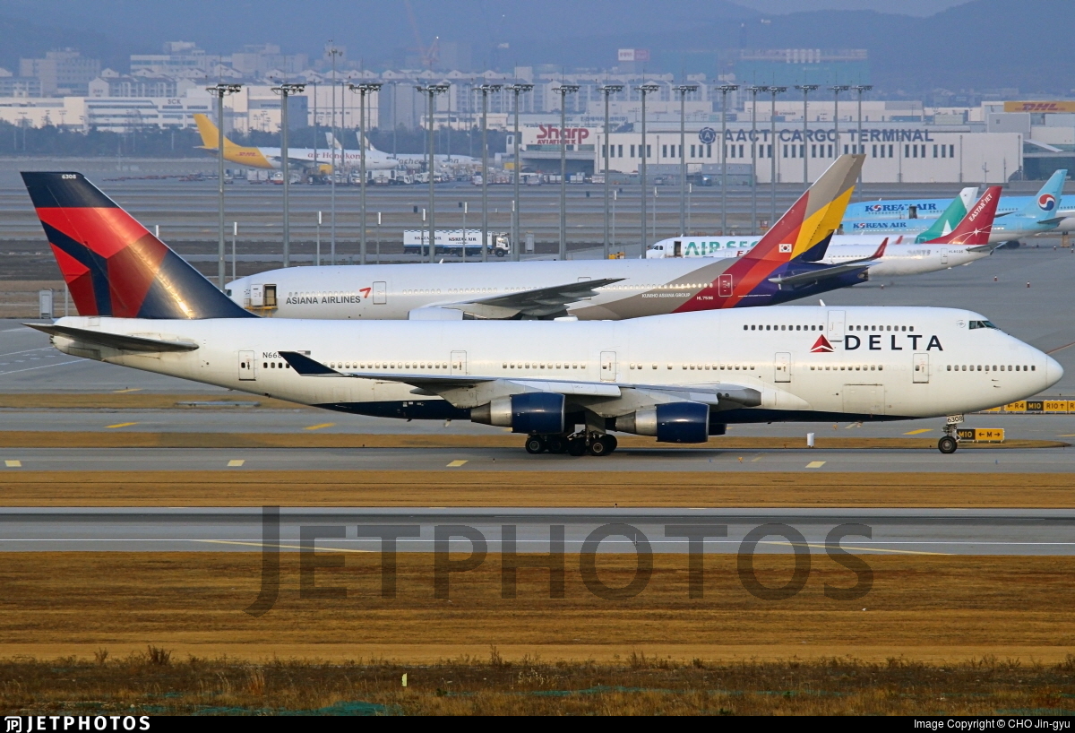 N668US | Boeing 747-451 | Delta Air Lines | CHO Jin-gyu | JetPhotos