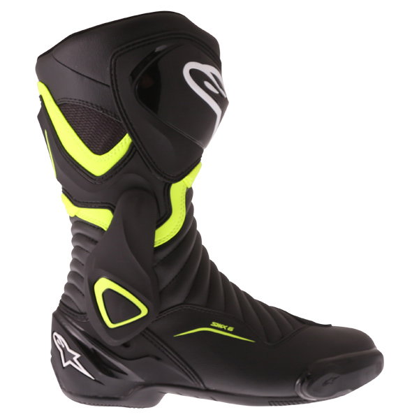 Alpinestars SMX-6 V2 Boots - Black/Yellow - FREE Delivery | J&S