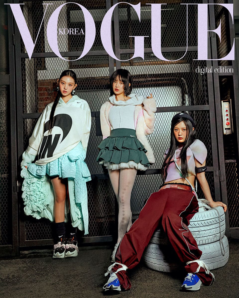 NewJeans Graces 'Vogue Korea' Digital Cover, Showcasing Dynamic