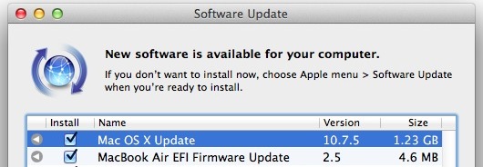 OS X Lion 10.7.5 Update Available, Includes Bug & Wi-Fi Fixes
