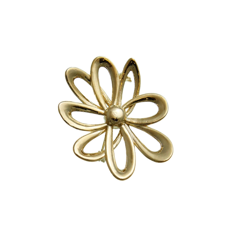 ブローチ メタル フラワー[品番：VTNA0004736]｜VINGTAINE