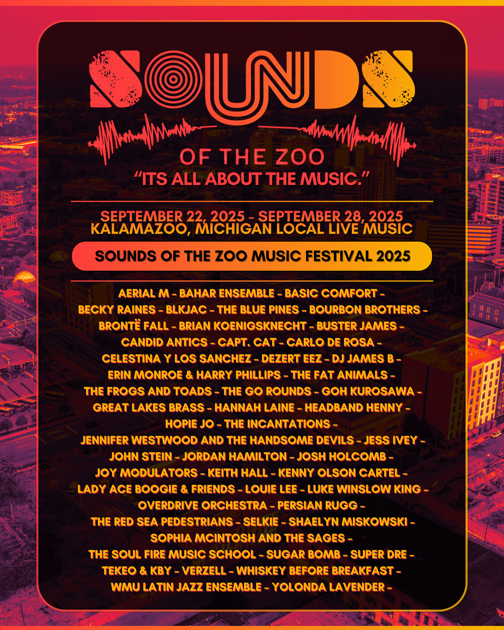 Kalamazoo set to amplify voices at Sounds of the Zoo - Local Spins