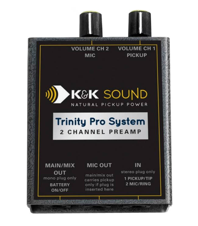 K&K Sound Trinity Pro Preamp | Long & McQuade
