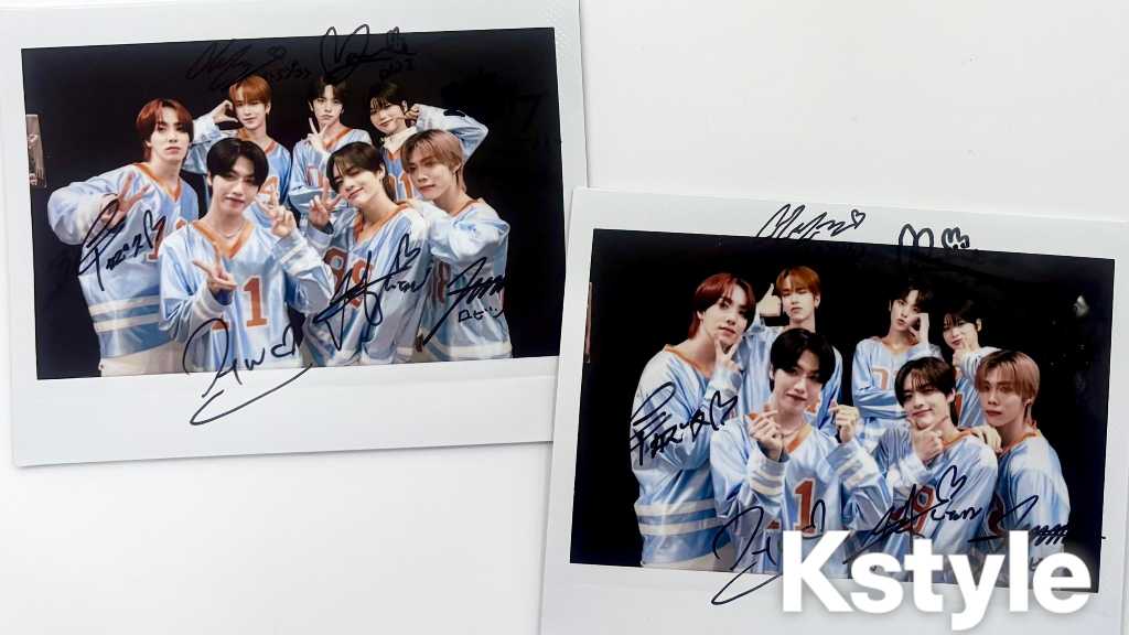 n.SSign メンバー 直筆サイン入 フォト/ブロマイド サイン入りhappy n