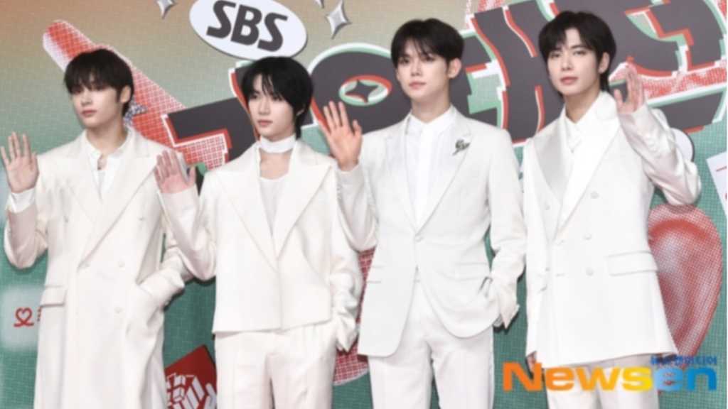 PHOTO】TOMORROW X TOGETHER「2024 SBS歌謡大典」レッドカーペットに