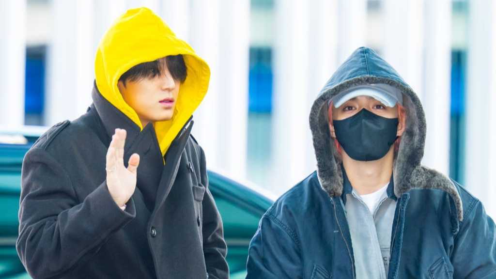 PHOTO】SEVENTEENのS․COUPS＆ミンギュ、コンサートのため日本へ出国