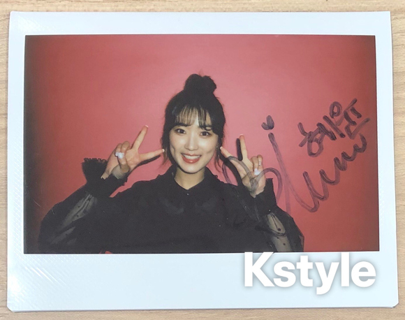 終了しました】「偶然見つけたハル」キム・ヘユン直筆サイン入りポラを