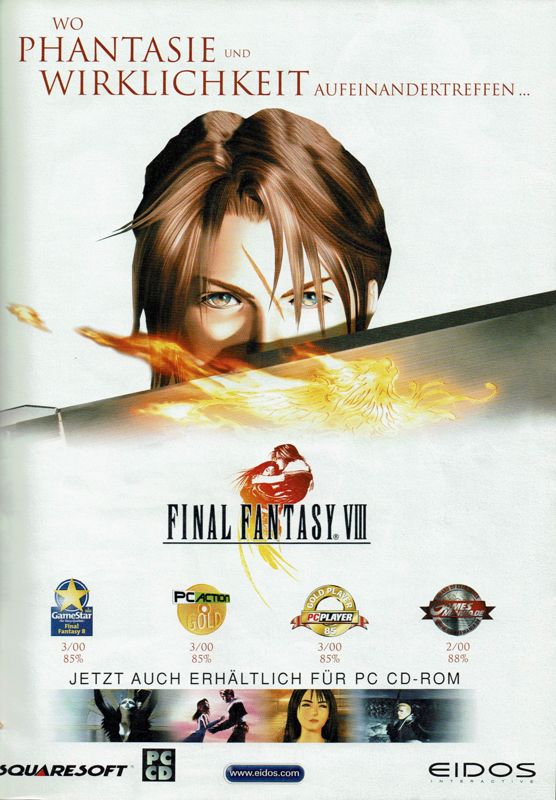 Final Fantasy VIII official promotional image - MobyGames