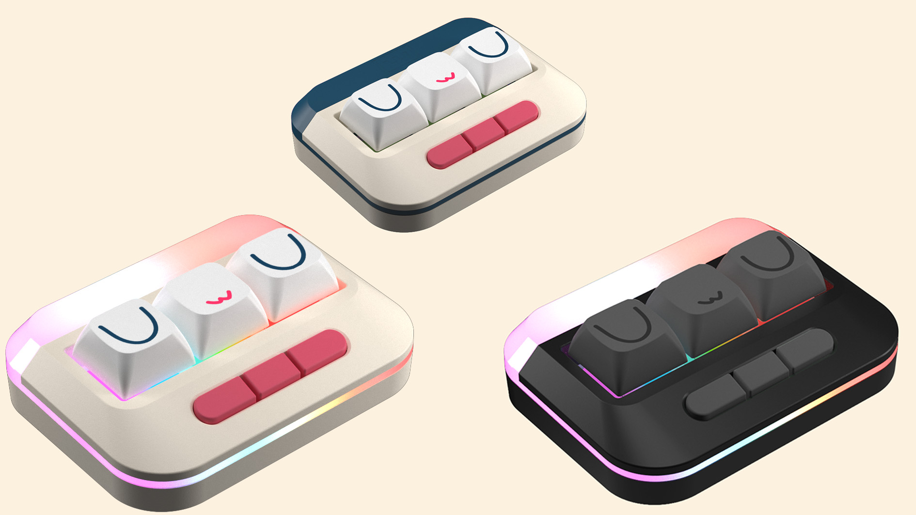 Wooting's three-buttoned UwU keyboard starts at $50 | PC Gamer