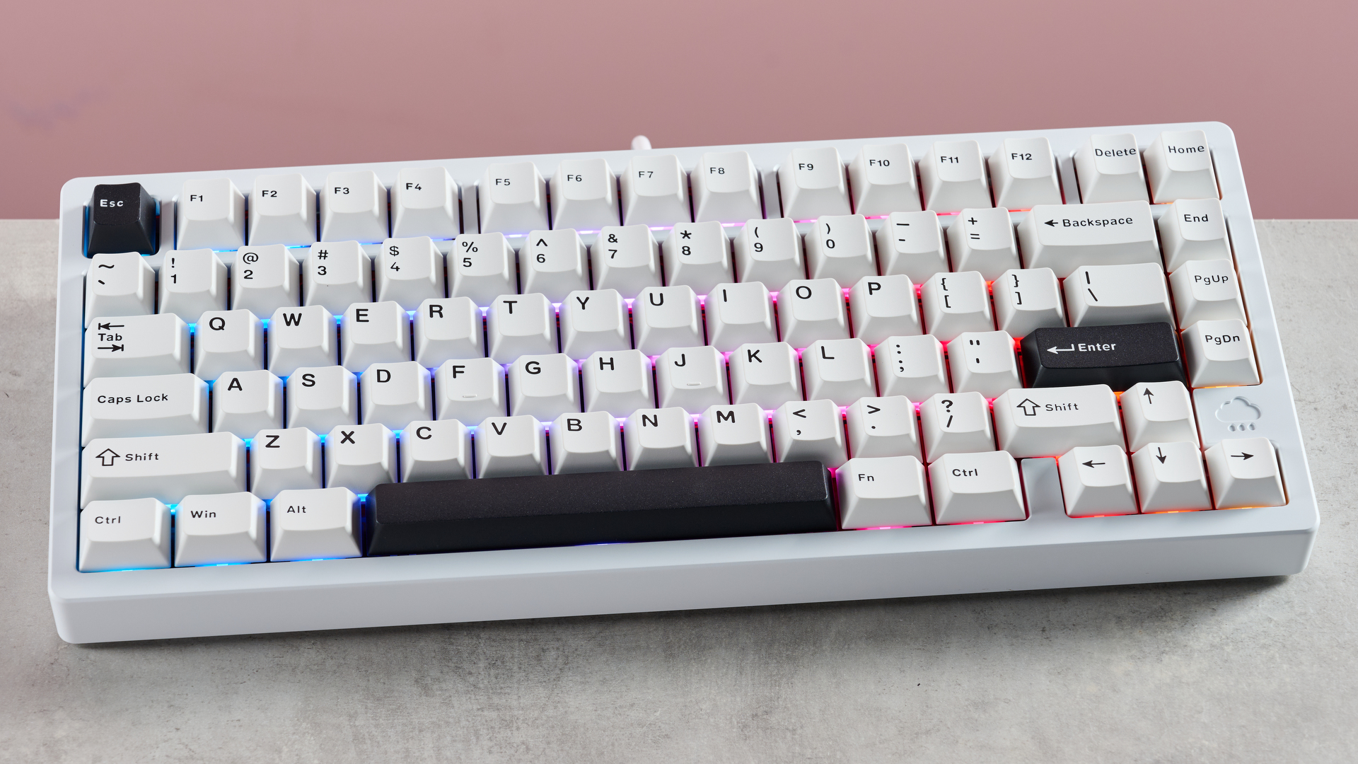 Wobkey Rainy 75 Pro review: a heavy duty mechanical board with