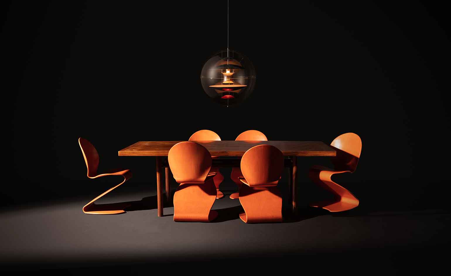 Verner Panton rare works and classics on view at R & Company