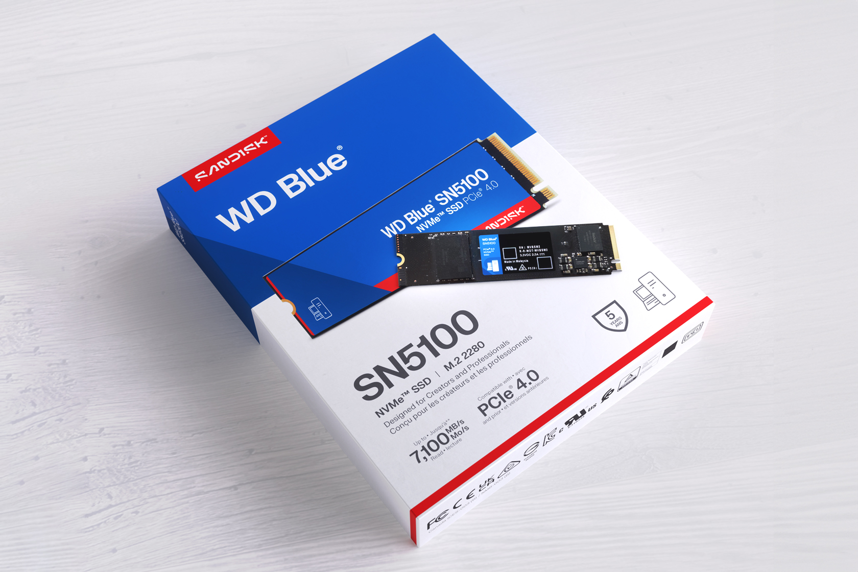 Sandisk launches WD Blue SN5100 SSD, touting 30% higher