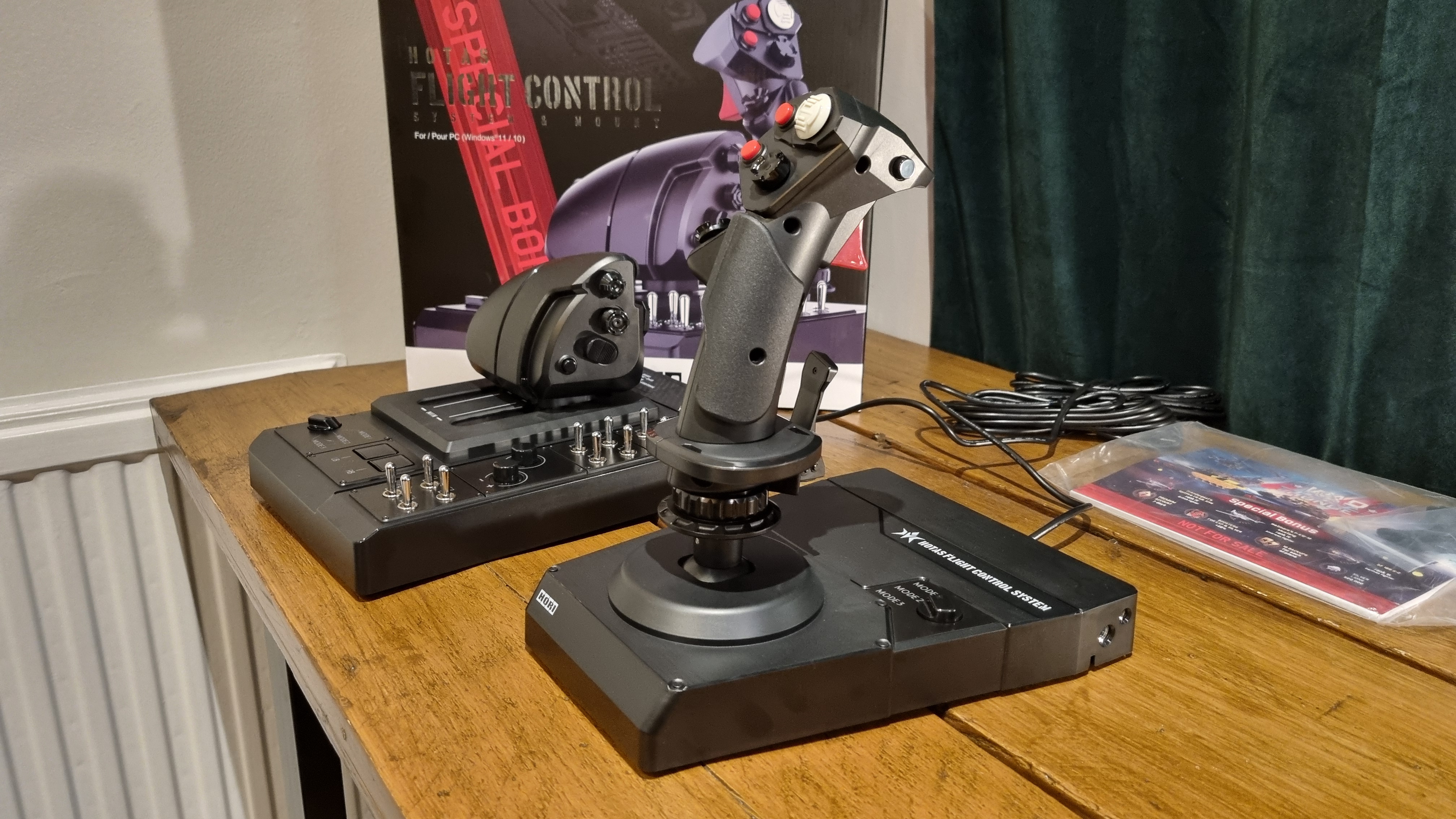 HORI HOTAS Flight Control System & Mount Review | PC Gamer