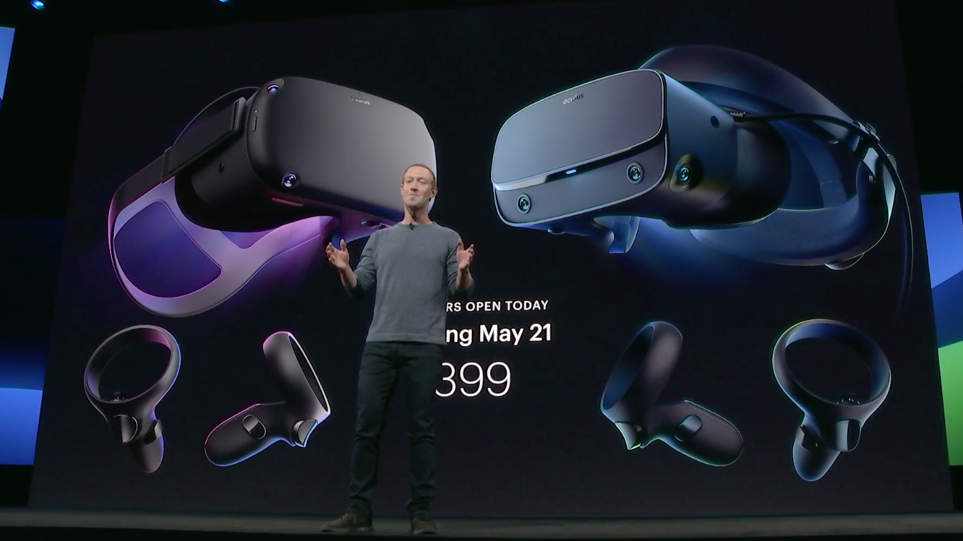 Official release date for Oculus Quest, Oculus Rift S is May 21
