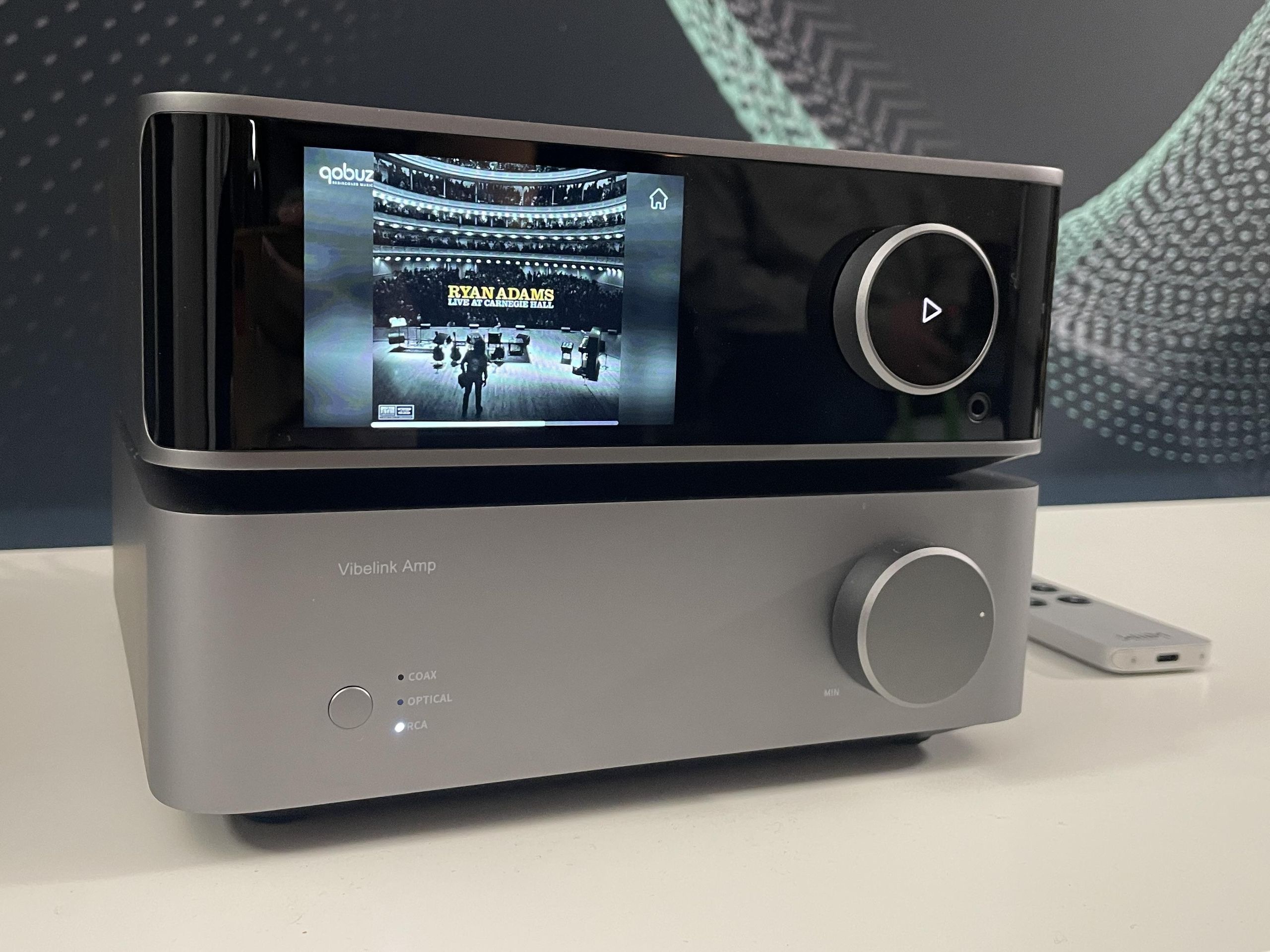 The WiiM Vibelink Amp is WiiM's first integrated amp with no